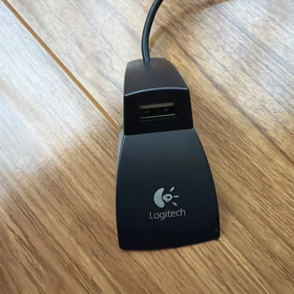 Logitech 501688-A000 USB A Male to Female 5ft Extension Cable Stand